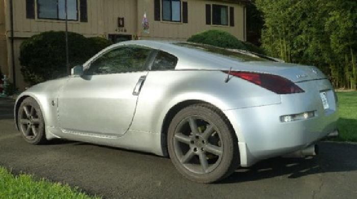 2004 nissan 350z silver manual v6 in warrenton, va