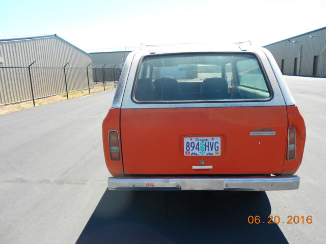 international harvester scout 2 traveler