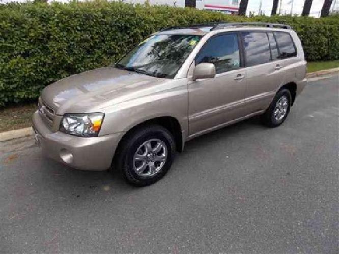 2006 toyota highlander w/3rd row in richmond, va