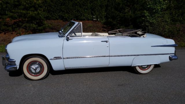 1951 ford victoria convertible cool