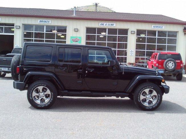 2013 jeep wrangler 4wd unlimited sahara for sale in butte, montana