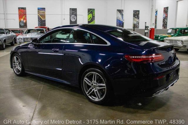 2018 mercedes-benz e-class e 400 4matic awd 2dr coupe