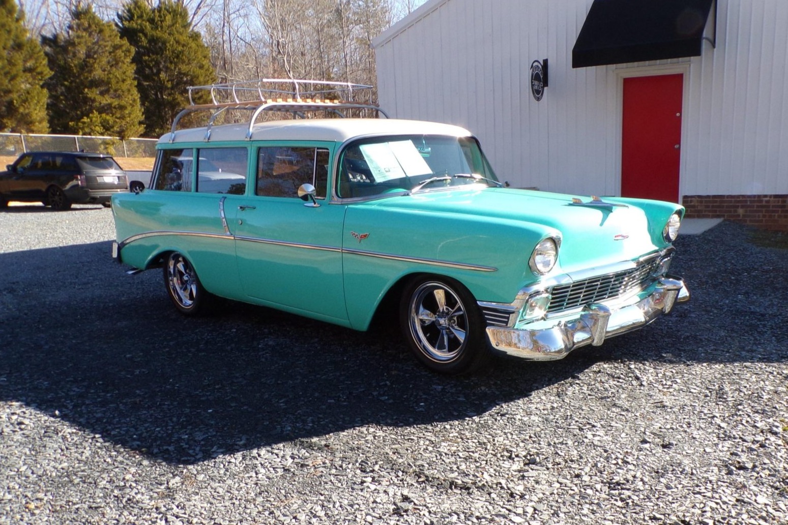 modified 1956 chevrolet 210 2-door wagon