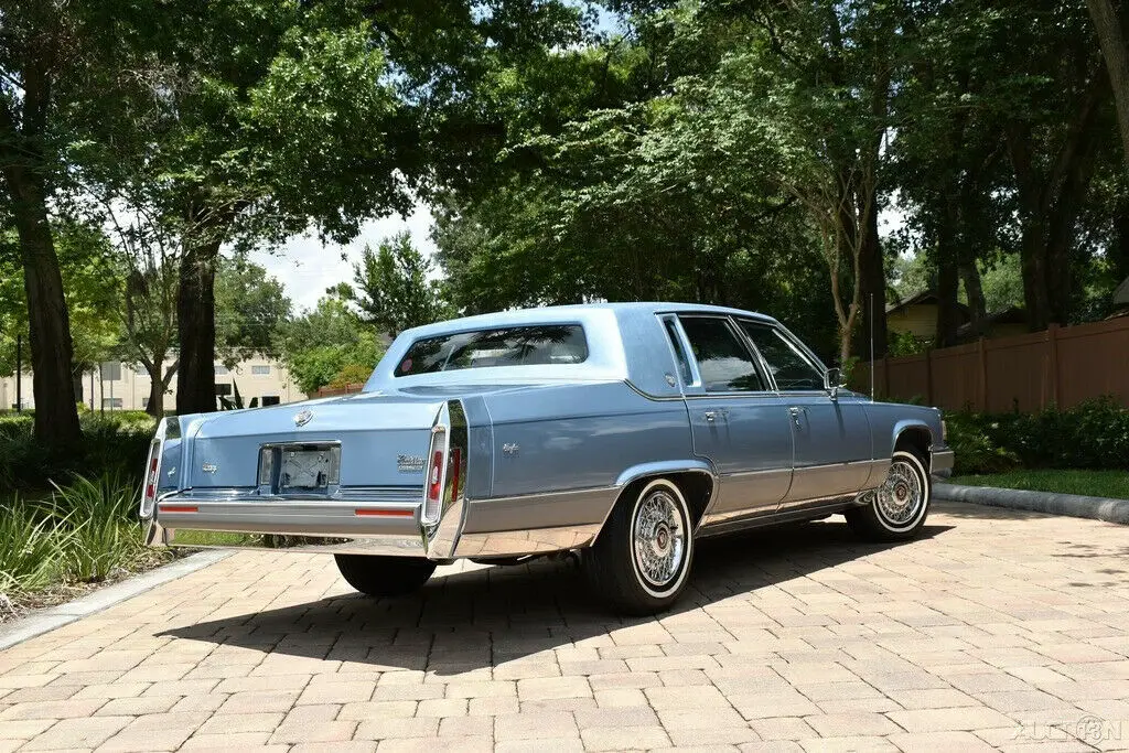 1991 cadillac fleetwood brougham 1 owner 48ks 5l v8 16v automatic rwd sedan