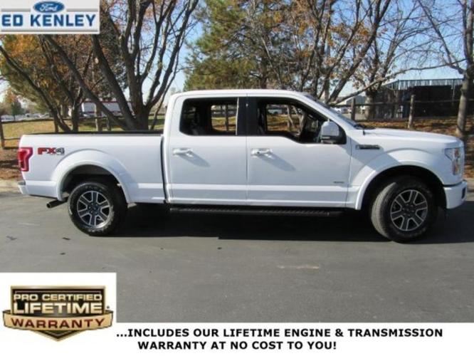 2015 ford f-150 lariat 4x4 lariat 4dr supercrew 6.5 ft. sb for sale in layton, utah