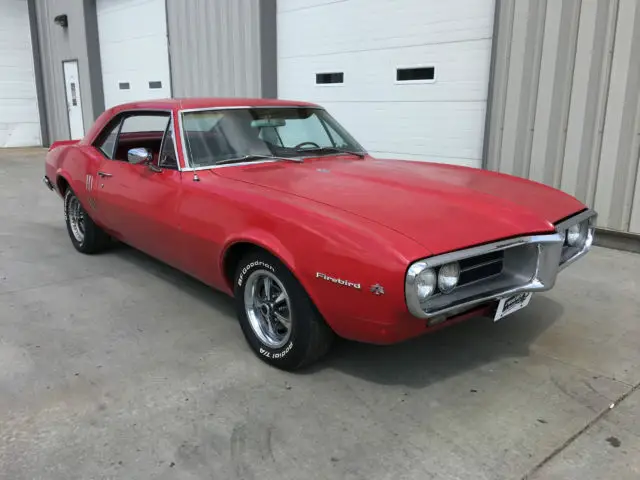 1967 pontiac firebird 326 v8 barn find - runs and drive great!