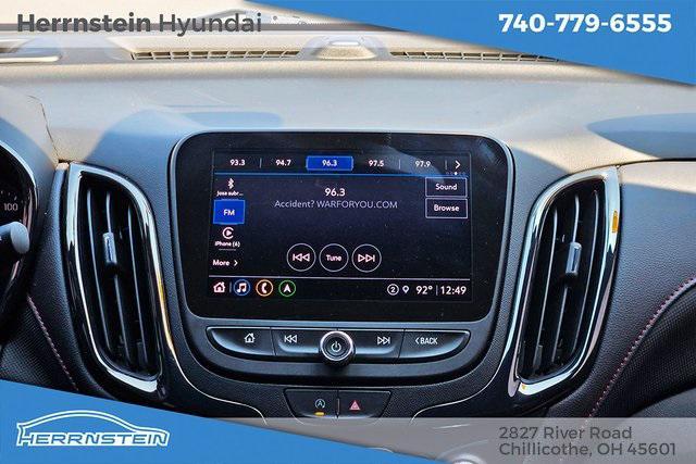 2022 chevrolet equinox fwd rs