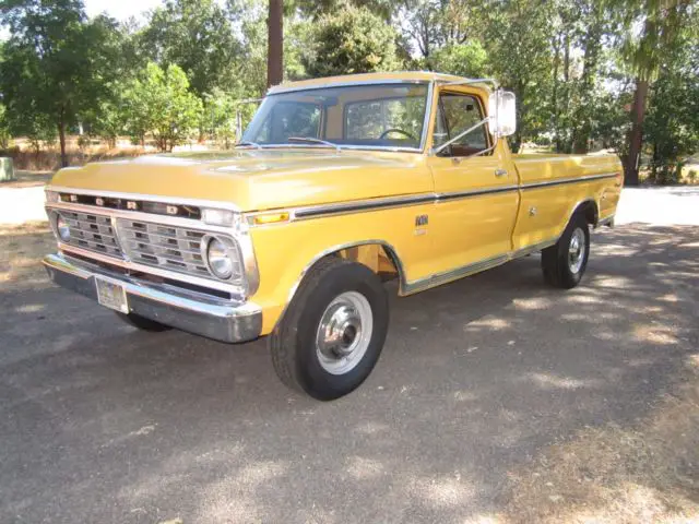 1973 ford f-250 camper special- original *** must see!!***