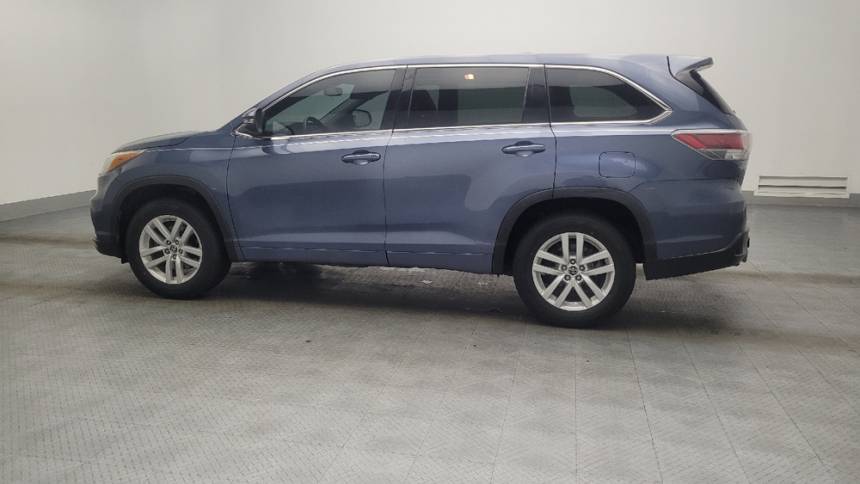2016 toyota highlander le