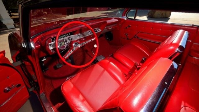 1962 chevrolet impala ss 409/409 hp 4-speed, numbers matching car, roman red