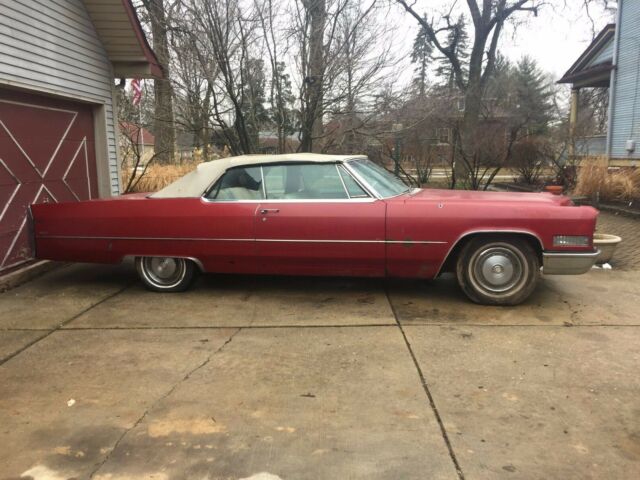 1966 cadillac convertible garage find