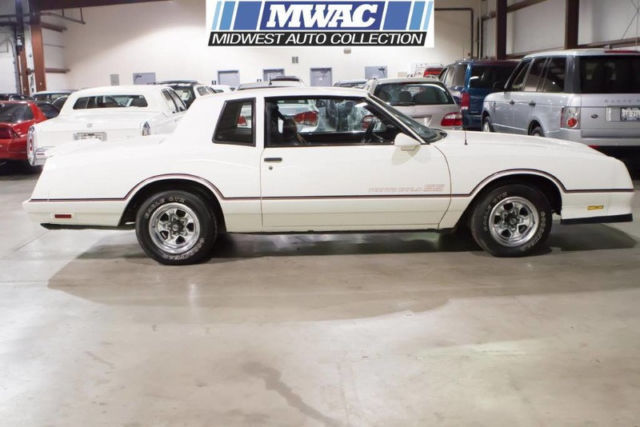 monte carlo ss~only 35k mls~red interior~clean~hardtop~collector~