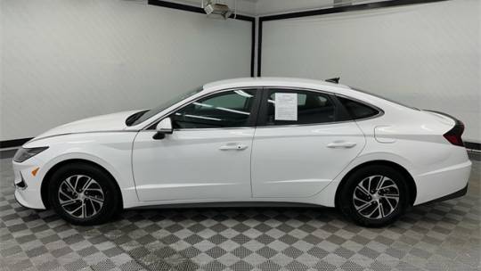 2023 Hyundai Sonata hybrid blue