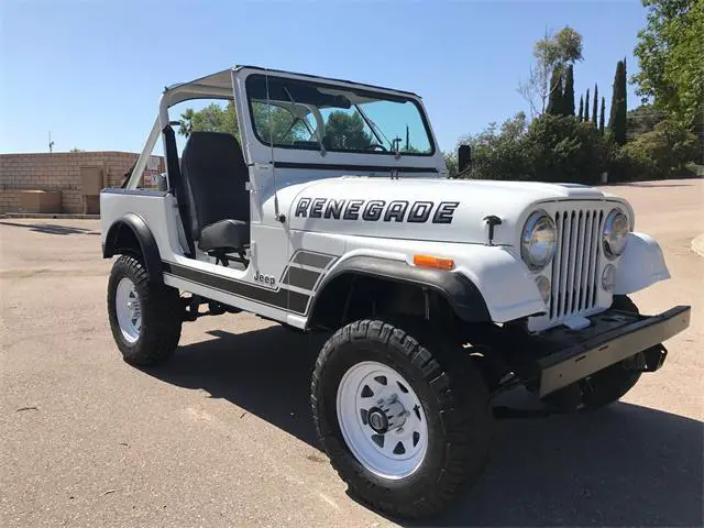 1984 jeep cj7 renegade 4x4 * low miles *free shipping with buy it now