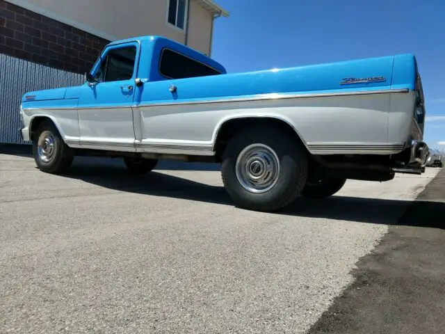 ***1967 ford f250 pickup 352-v8 cruise-o-matic 3 spd trans w/air conditioning***