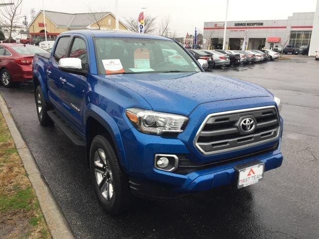 used 2016 toyota tacoma 4x4 double cab limited chesapeake, va 23321 for sale in chesapeake, virginia