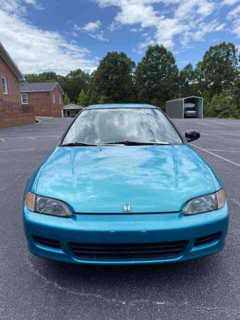 1992 honda civic hatchback green fwd manual dx