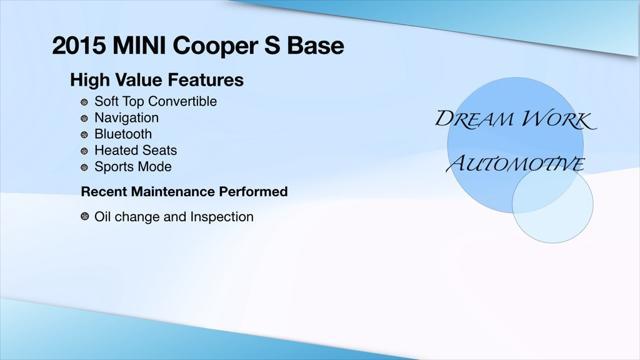 2015 mini convertible cooper s