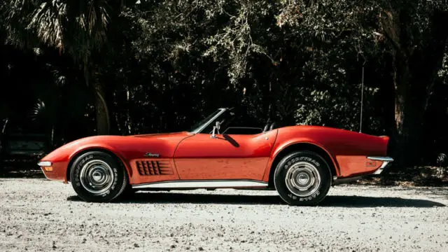 1970 chevrolet corvette stingray, red with 37,485 miles available now!