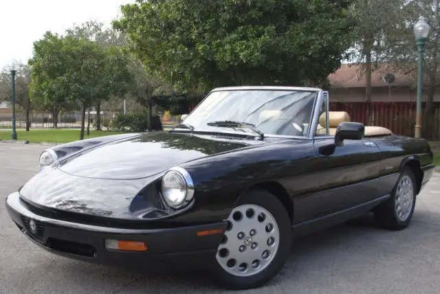 1991 alfa romeo spider veloce pinifarina, 2.0l 4cyl, 5-spd, clean, no reserve