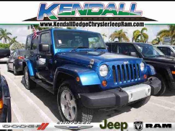 2010 jeep wrangler unlimited sahara in kendall, fl