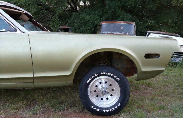 1968 mercury cougar j-code parts or project, very straight original low rust car