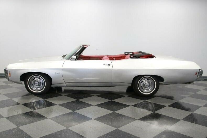 classic vintage chrome chevy drop rag top sbc automatic