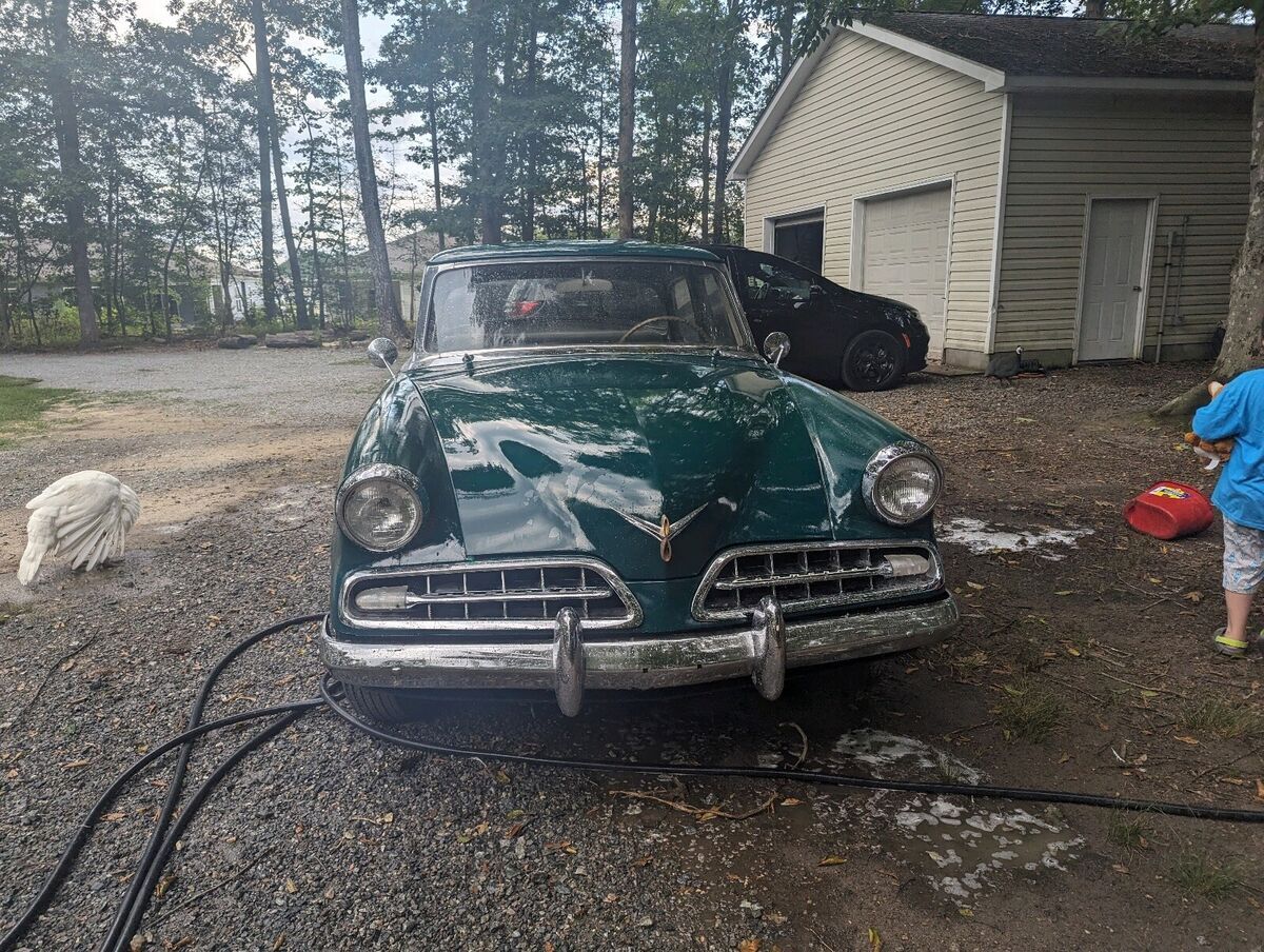 1953 studebaker commander sedan green rwd manual