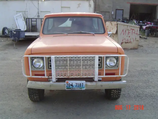 1977 scout project