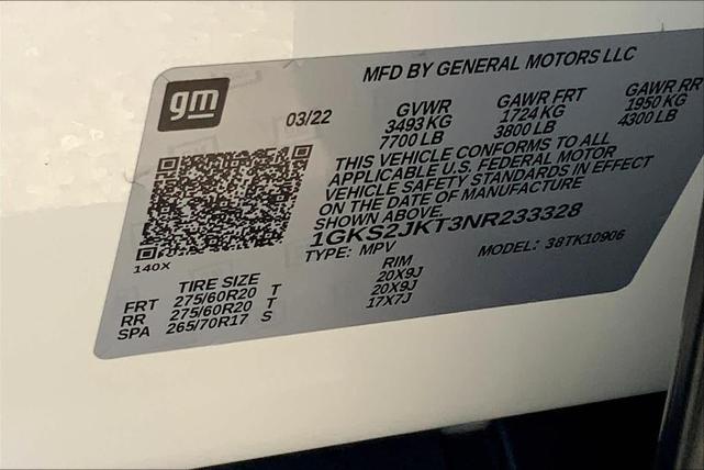 2022 gmc yukon xl denali