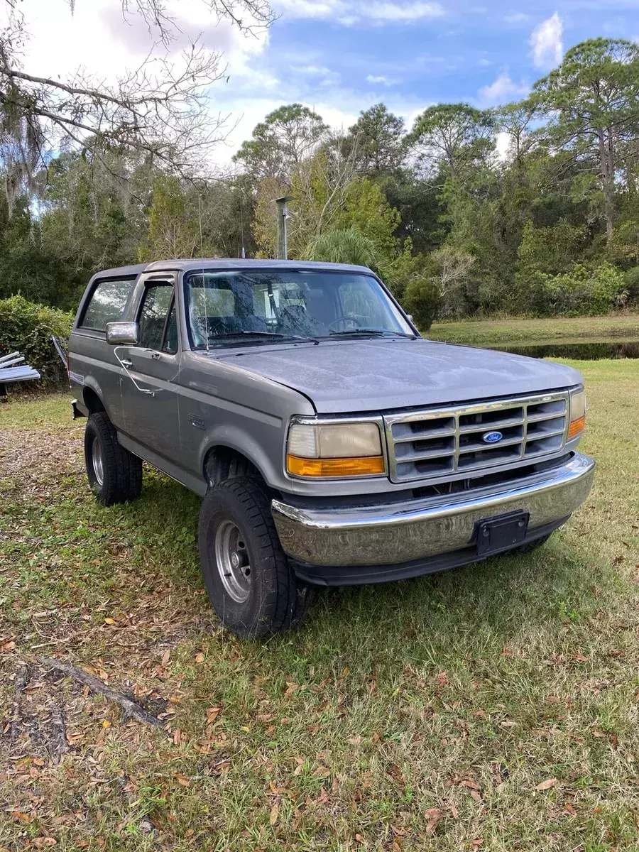 1994 ford bronco suv grey 4wd automatic u100