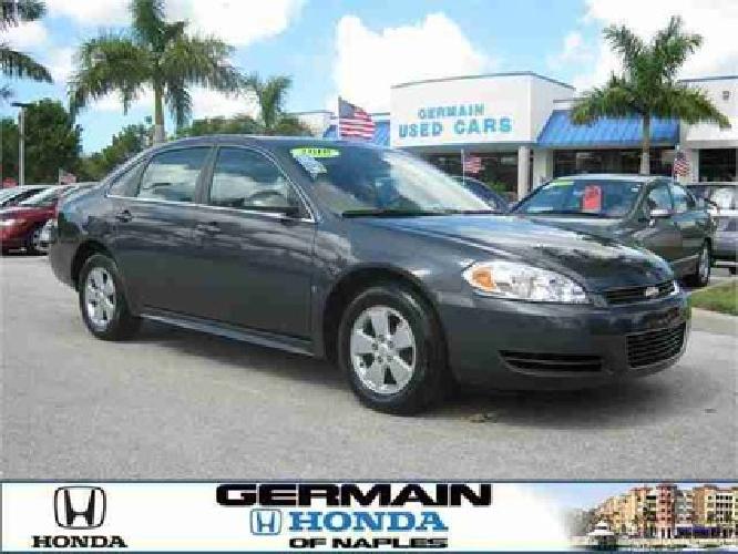 used 2010 chevrolet impala lt sedan, 33,342 miles in naples, fl