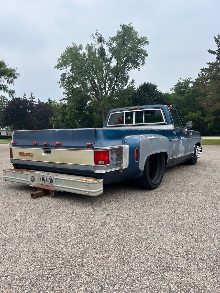 1980 gmc sierra pickup blue rwd automatic sierra classic