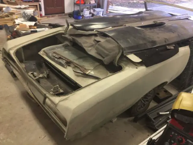 1967 pontiac tempest lemans gto convertible project car
