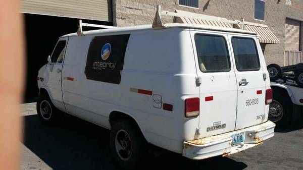 1985 chevrolet g30 sportvan extended passenger van 3-door 5.7l