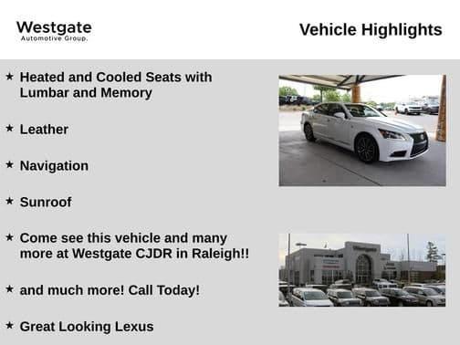 2014 lexus ls 460 base in raleigh, north carolina