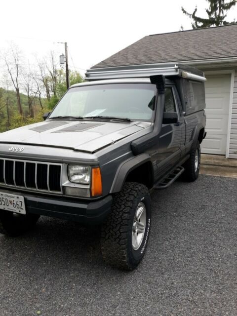 92 jeep comanche mj eliminator - "baja burro" - one of a kind top camper setup