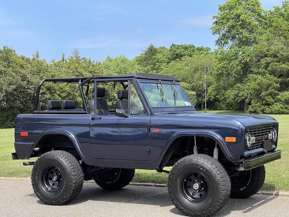 1976 ford bronco convertible restored 2040 miles