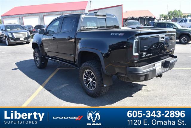 2022 chevrolet colorado 4wd crew cab short box zr2