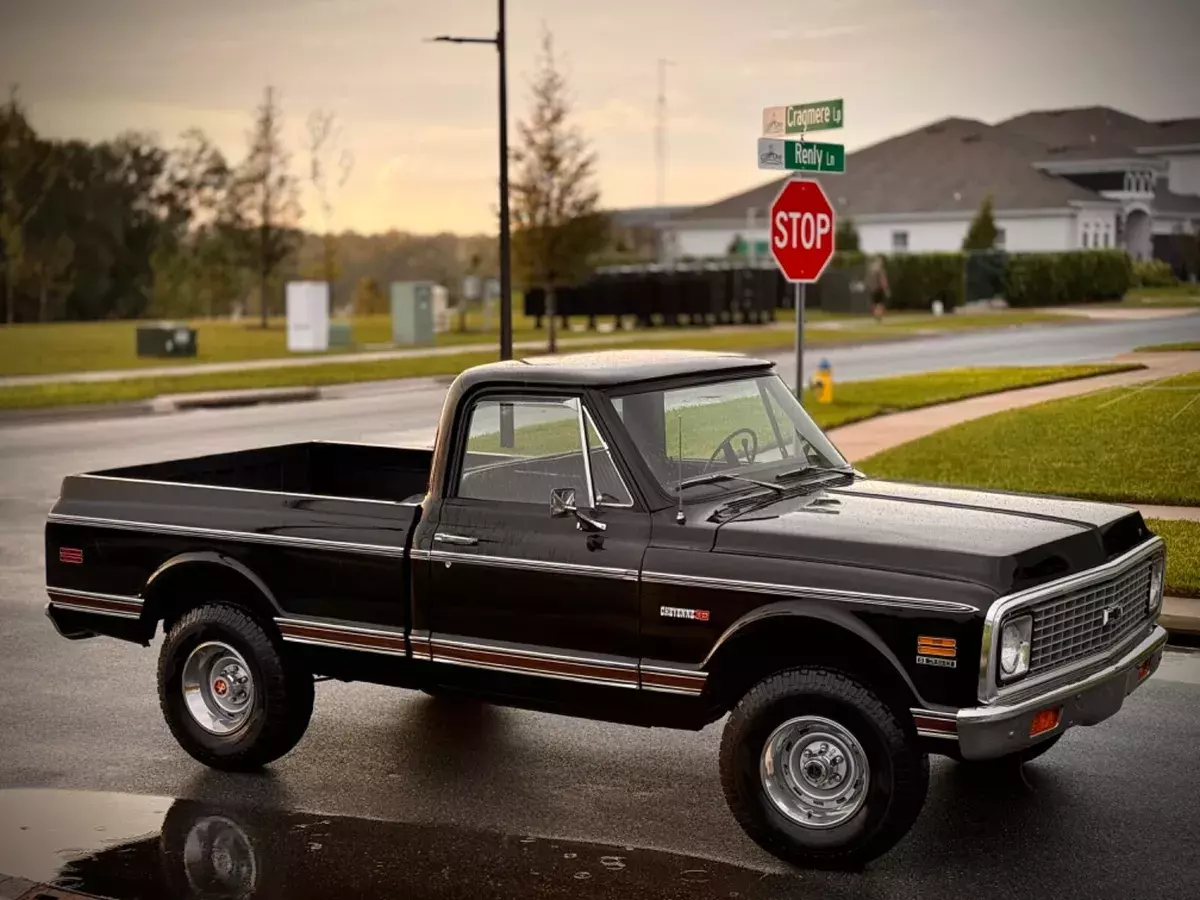 no reserve 1971 chevrolet cheyenne k10 shortbed 4x4 350 v8 must see