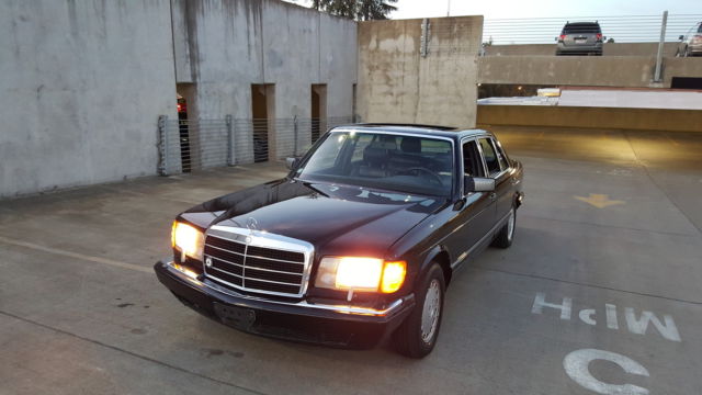 1989 mercedes benz 560 sel west coast classic