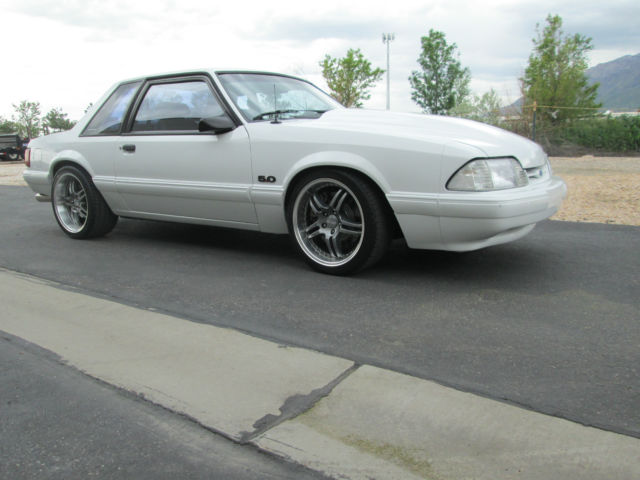 1991 ford mustang lx sedan coupe notch irs 5.0l