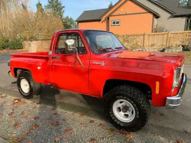 1976 chevy cheyenne-10 stepside 4x4