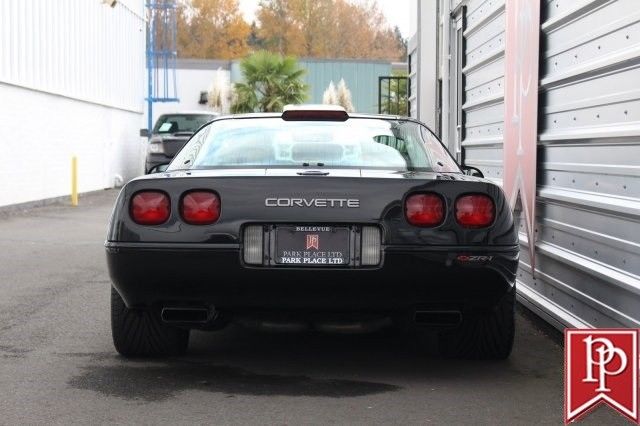 1992 chevrolet corvette 23226 miles black