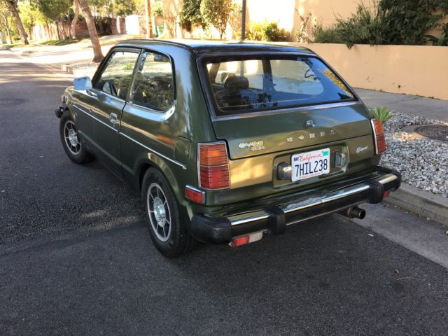 awesome civic cvcc jdm original classic collector car custom excellent trade ?