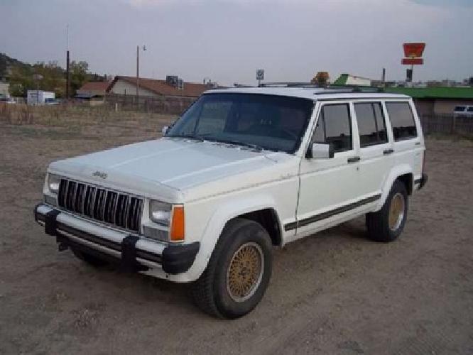 used 1989 jeep cherokee limited 4x4 suv, 215,339 miles in castle rock, co