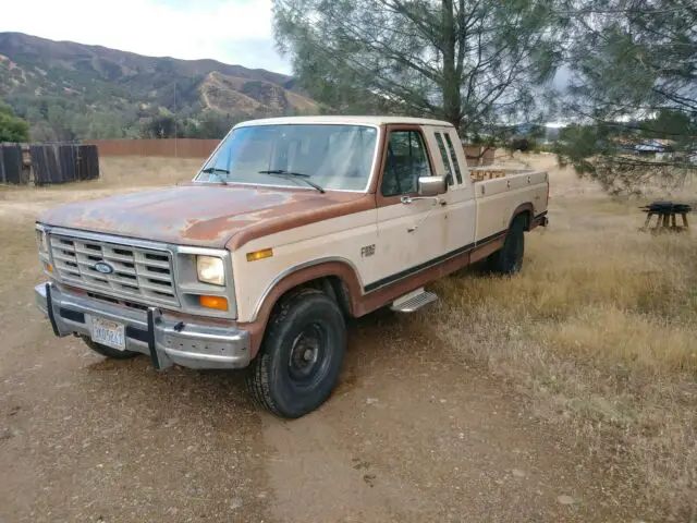 1986 ford f250 xlt classic truck