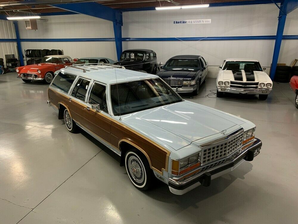 1985 ford ltd crown victoria 4 door wagon - 27k original miles! family truckster