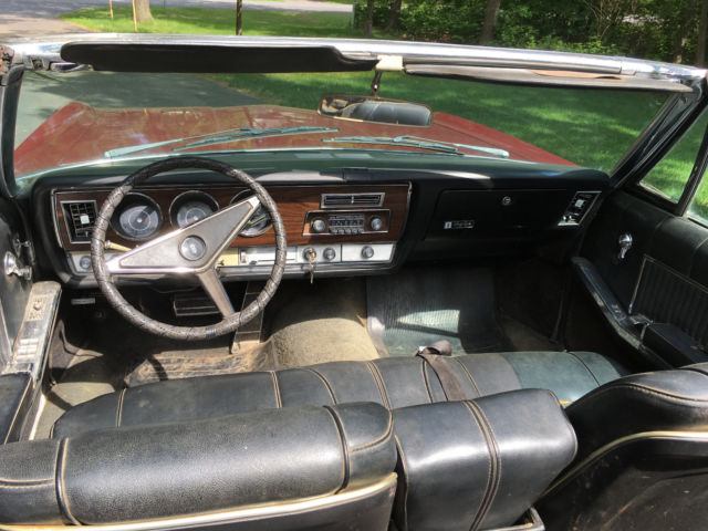 1967 oldsmobile 98 convertible 425 super rocket project low rider ~ no reserve