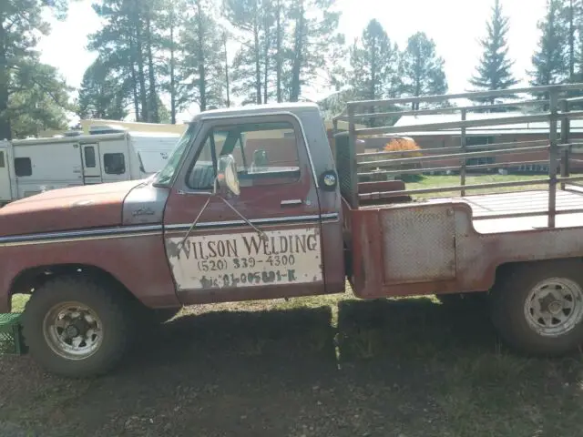 1977 ford f150 4x4 flat bed
